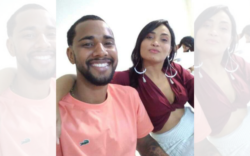 Thiago de Alvarenga Roque foi preso acusado de matar a mulher, a confeiteira Débora Guedes Bonfim (Foto: Divulgação)
