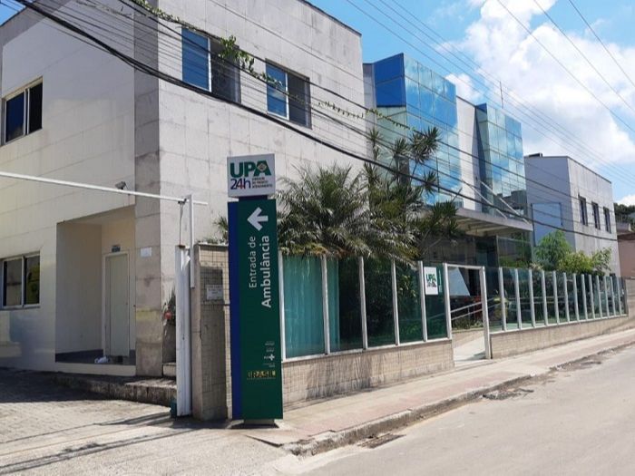 UPA Guarapari não tem mais leitos disponíveis em ambulatório para Covid (Foto: Clóvis Rangel)