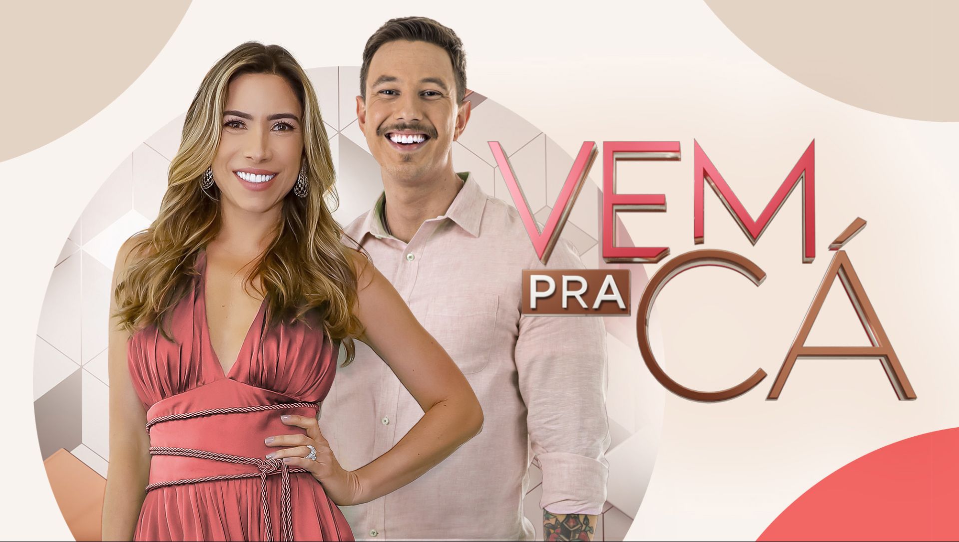Patrícia Abravanel e Gabriel Cartolano (Foto: Divulgação / SBT)