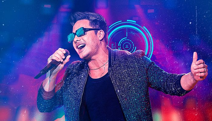 Wesley Safadão canta sucessos no sábado (Foto: Divulgação)