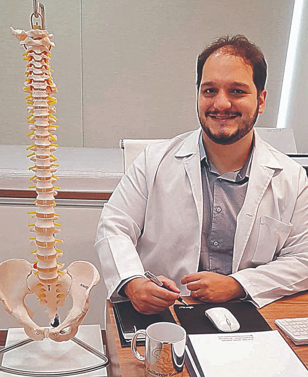 Guilherme Rossoni diz que técnica fornece alívio para as dores