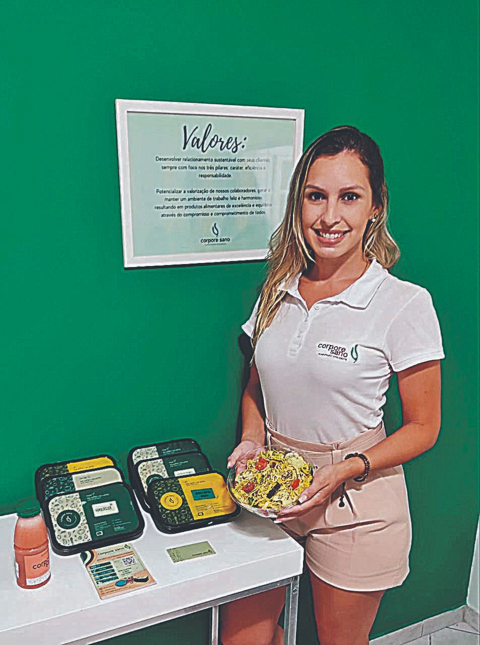 Isabella Decottignies mostra prato montado para nutrir o corpo