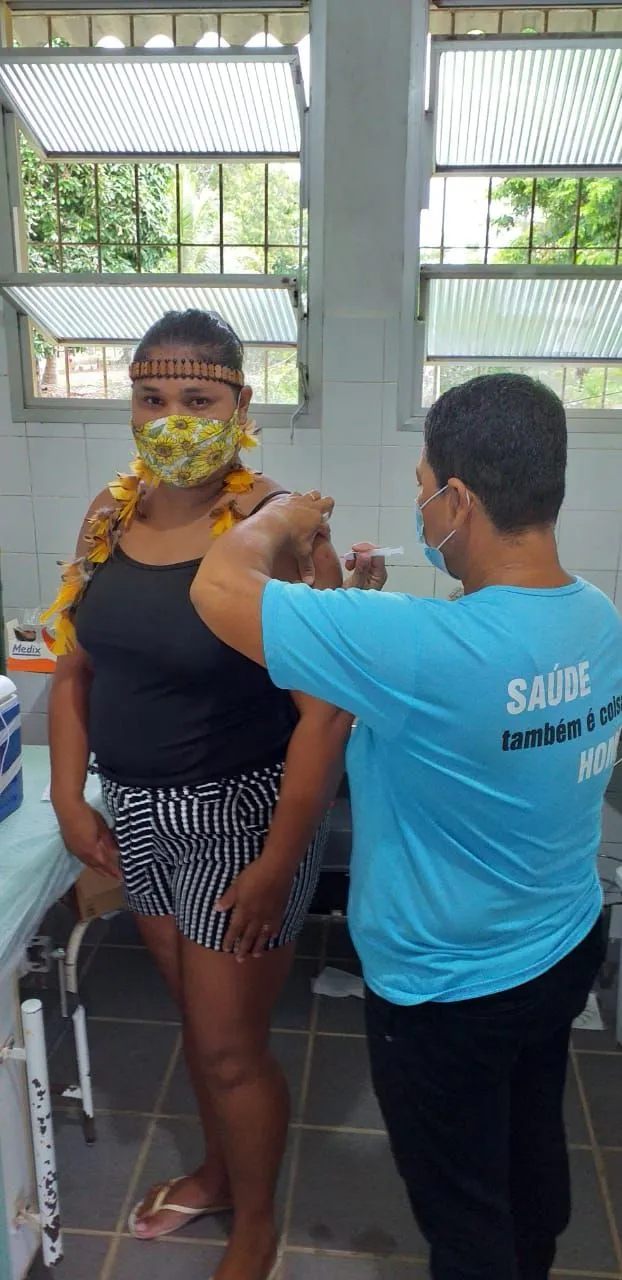 Imagem ilustrativa da imagem Após vacina, Covid entre indígenas de Aracruz cai 77%