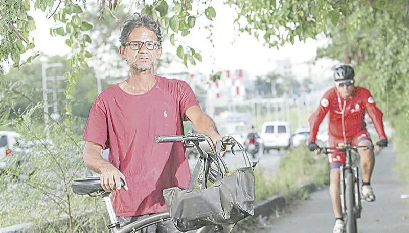 Imagem ilustrativa da imagem Escuridão e buracos na rota dos ciclistas