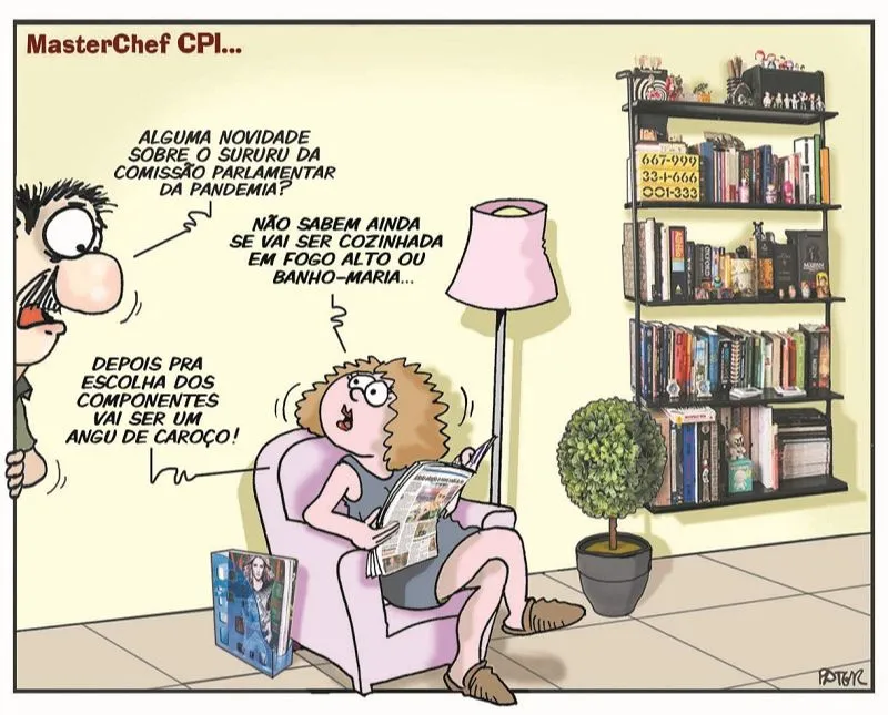 Imagem ilustrativa da imagem Charge do Dia: MasterChef CPI