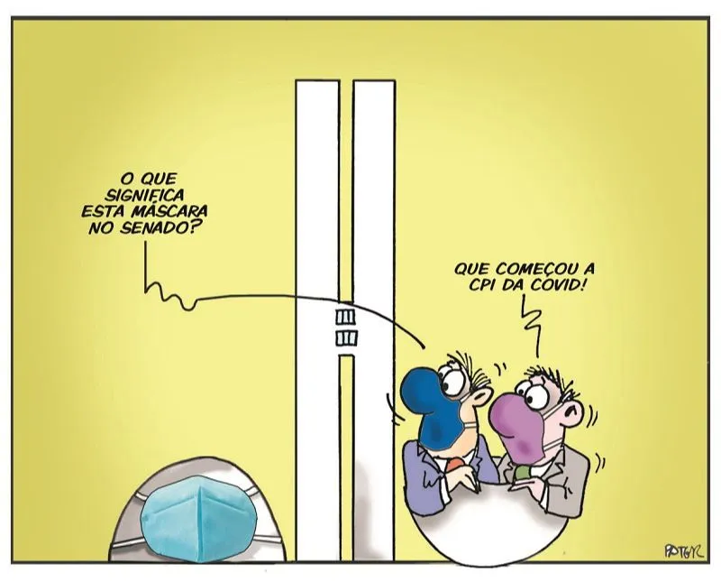 Imagem ilustrativa da imagem Charge do Dia: CPI da Covid