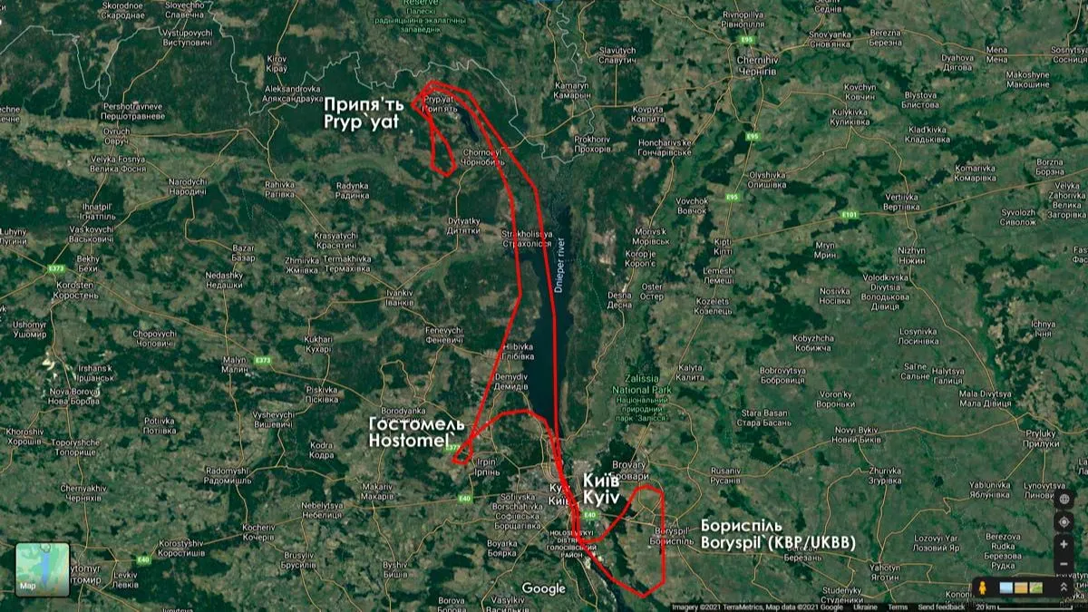 Imagem ilustrativa da imagem Turistas irão sobrevoar local de acidente nuclear de Chernobyl