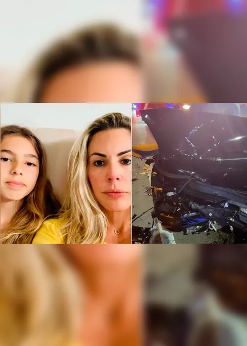 Imagem ilustrativa da imagem Joana Prado, ex-Feiticeira, sofre acidente de carro com a filha nos EUA