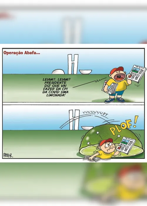 Imagem ilustrativa da imagem Charge do Dia: Operação Abafa