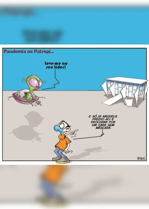 Imagem ilustrativa da imagem Charge do Dia: Pandemia no Patropi
