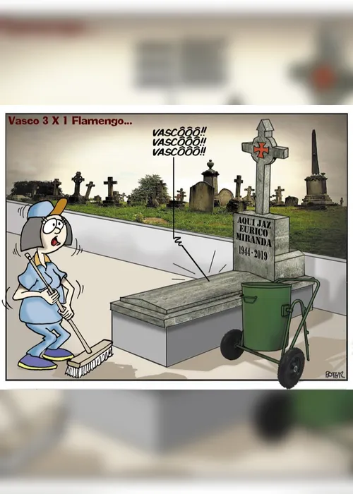 Imagem ilustrativa da imagem Pater e a vitória do Vasco sobre o Flamengo