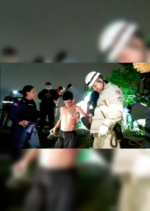 Imagem ilustrativa da imagem VÍDEO | Jovem que caiu de pedra em Vila Velha é resgatado após quase 12 horas
