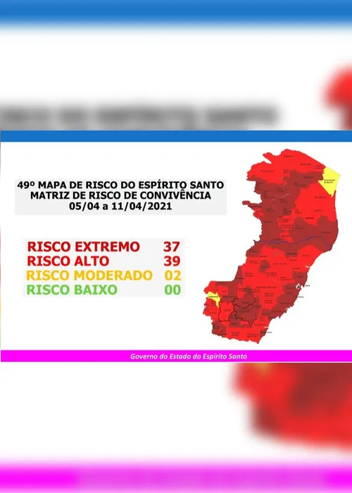Imagem ilustrativa da imagem 37 cidades estão no risco extremo de contágio da Covid. Veja a lista