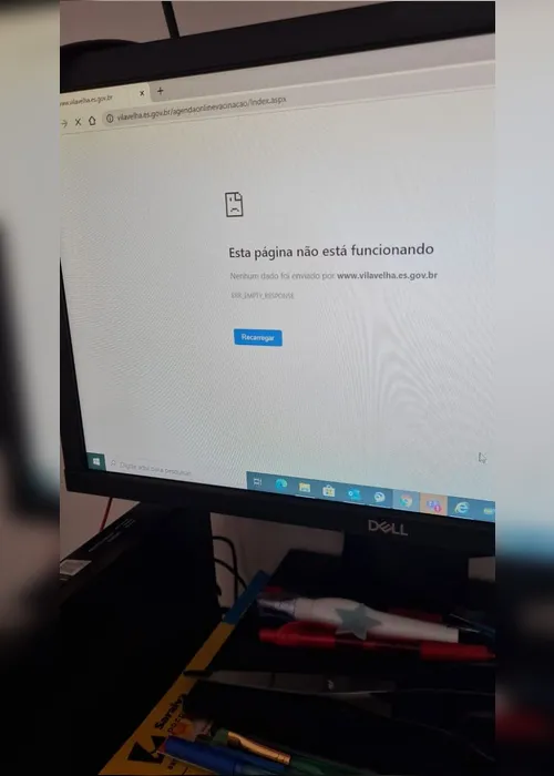Imagem ilustrativa da imagem Moradores de Vila Velha reclamam de falha em site para agendar vacinação