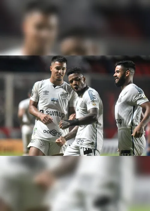 Imagem ilustrativa da imagem Santos faz 3 no San Lorenzo fora e fica perto da fase de grupos da Libertadores