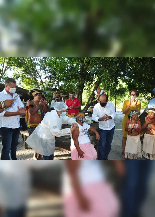 Imagem ilustrativa da imagem Após vacina, Covid entre indígenas de Aracruz cai 77%