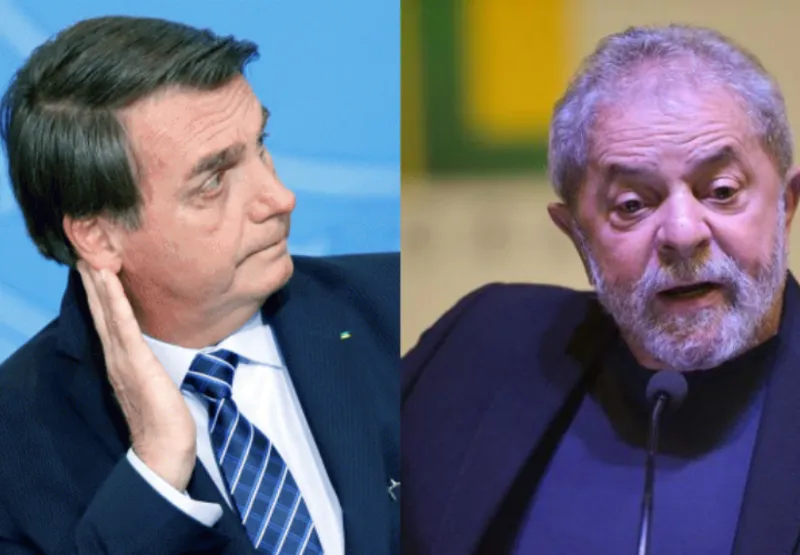 Bolsonaro e Lula: divergências