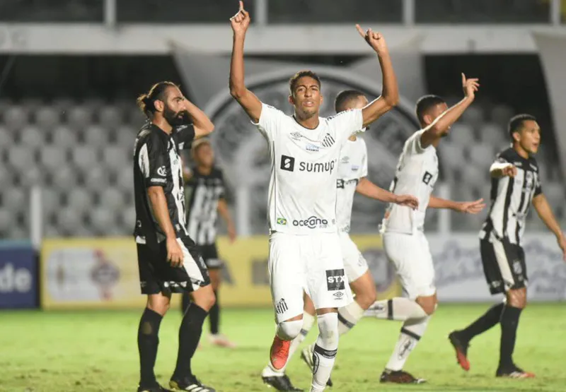 O Santos venceu a Inter de Limeira no Paulistão