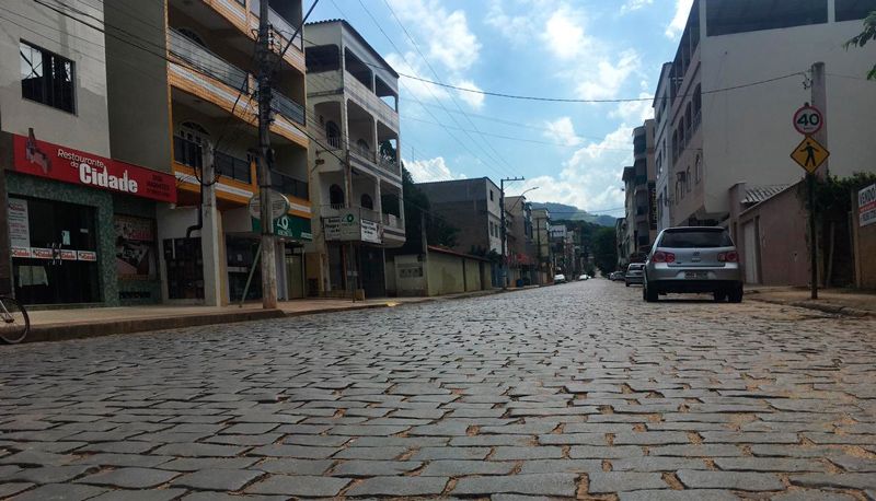 Centro de Alfredo Chaves (Foto: Clóvis Rangel)