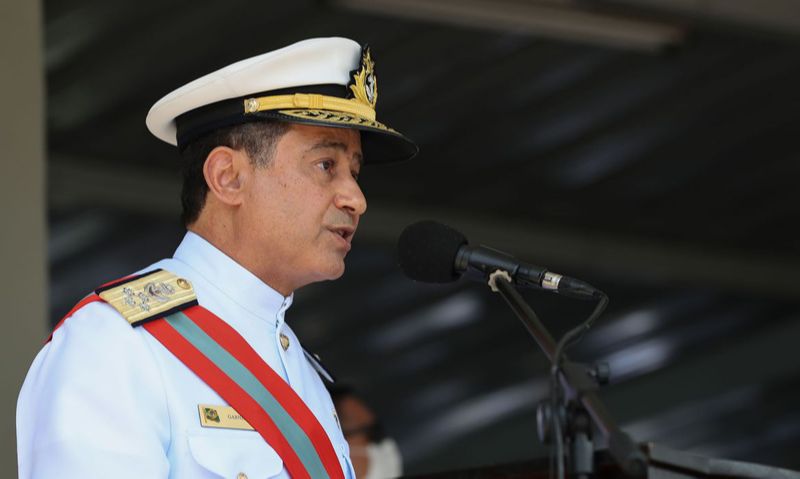 Almirante Almir Garnier Santos (Foto: Marcos Corrêa / PR)