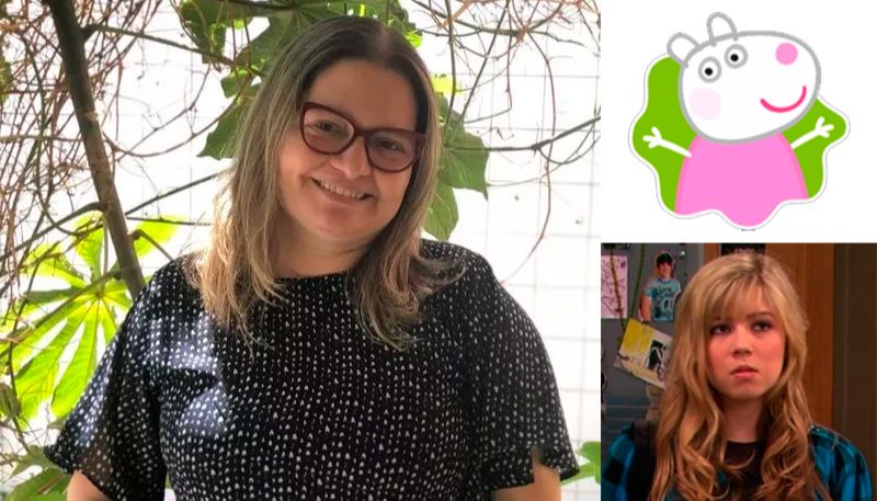 Ana Lucia interpretou a ovelha Susy e a personagem Sam, de iCarly (Foto: Reprodução / Instagram e Youtube)