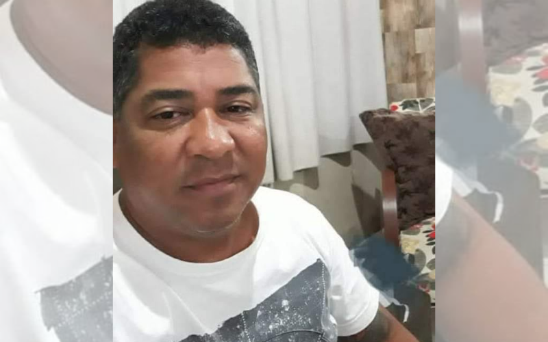 Militar há 23 anos, o Cabo Santos morreu em decorrência de uma infecção por Covid-19 após 15 dias internado (Foto: Acervo Pessoal)