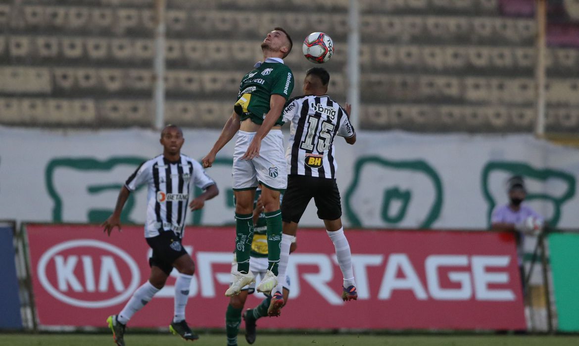 O Atlético perdeu para a Caldense (Foto: Pedro Souza/ Atlético/ Divulgação)