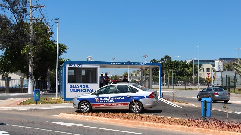 A base precisará passar por serviço de manutenção para repor o que foi danificado (Foto: Divulgação/ PMVV)