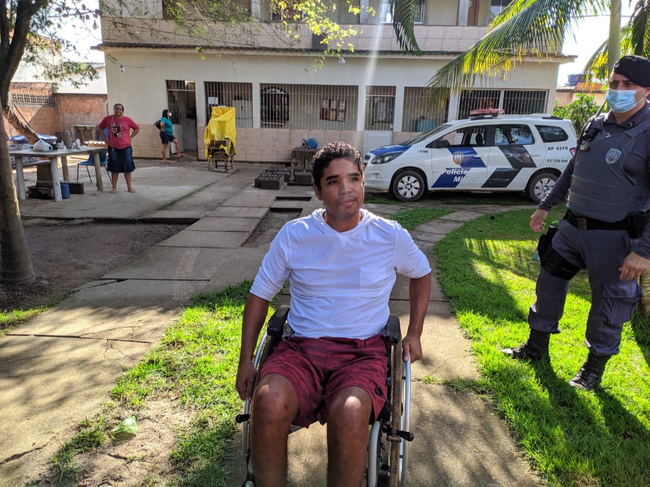 Cadeirante tem 32 anos (Foto: Júlia Afonso)