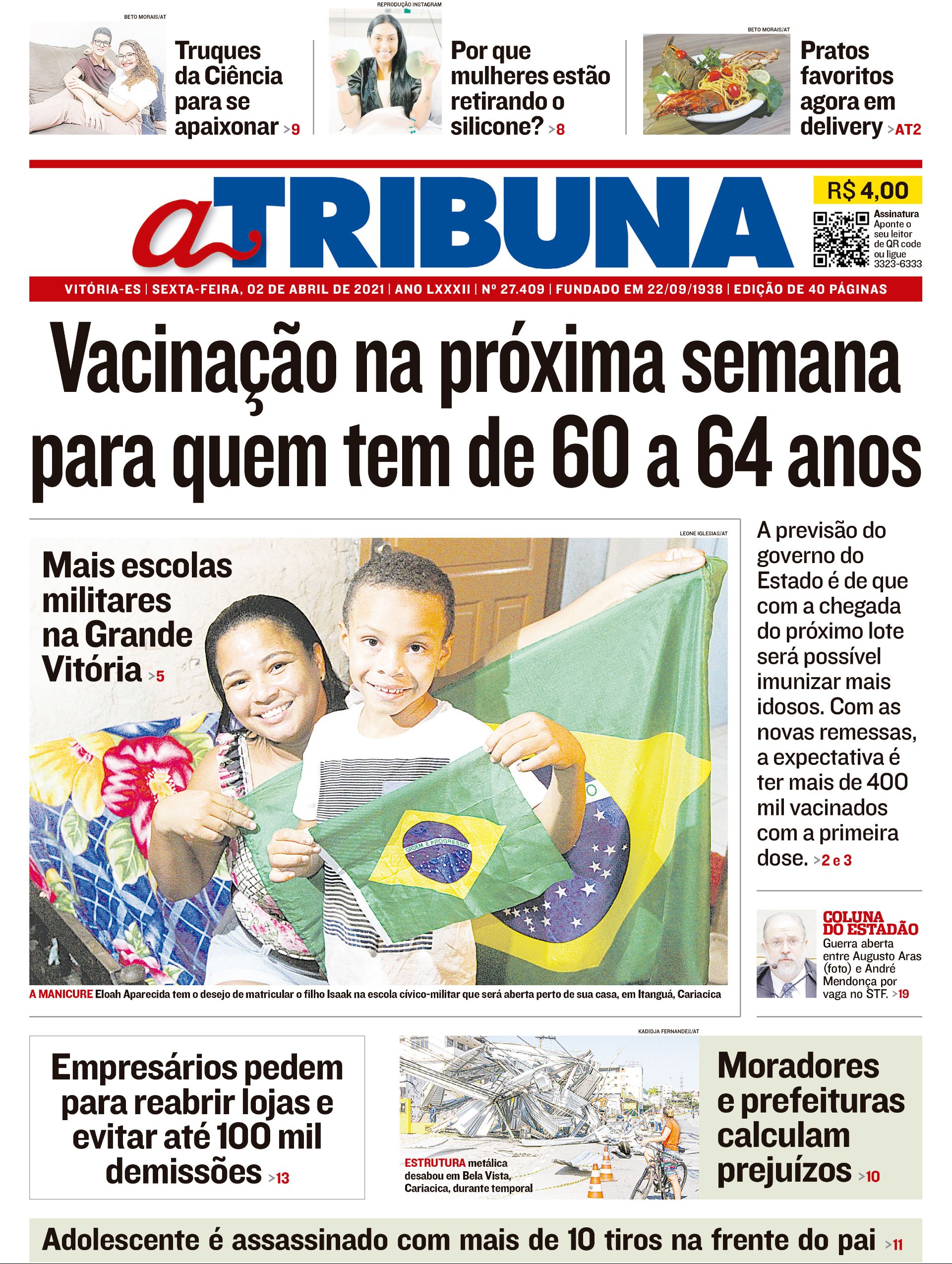 (Foto: Reprodução/ Jornal A Tribuna)