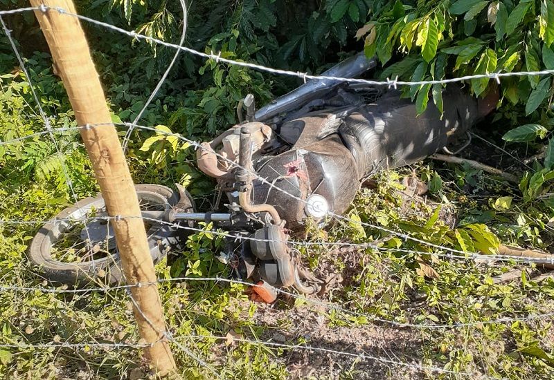 Um casal de amigos morreu na manhã deste domingo (18) na rodovia BR-393, estrada que liga Cachoeiro de Itapemirim a Muqui (Foto: Divulgação)