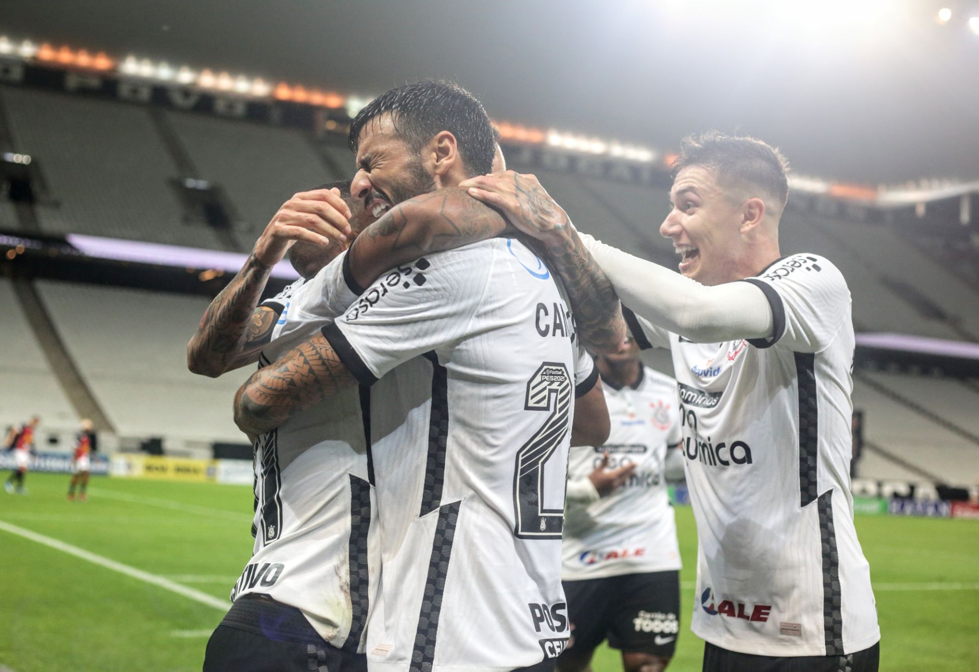 O Corinthians venceu o Ituano (Foto: Rodrigo Coca/ Ag. Corinthians/ Divulgação)