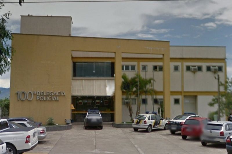 Delegacia de Polícia de Porto Real, no Rio de Janeiro (Foto: Reprodução/Google Street View)