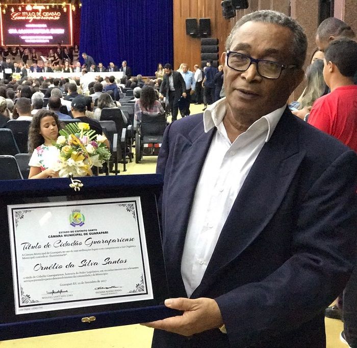 Ornelio da Silva Santos, faleceu na madrugada desta terça-feira aos 74 anos (Foto: Acervo pessoal )