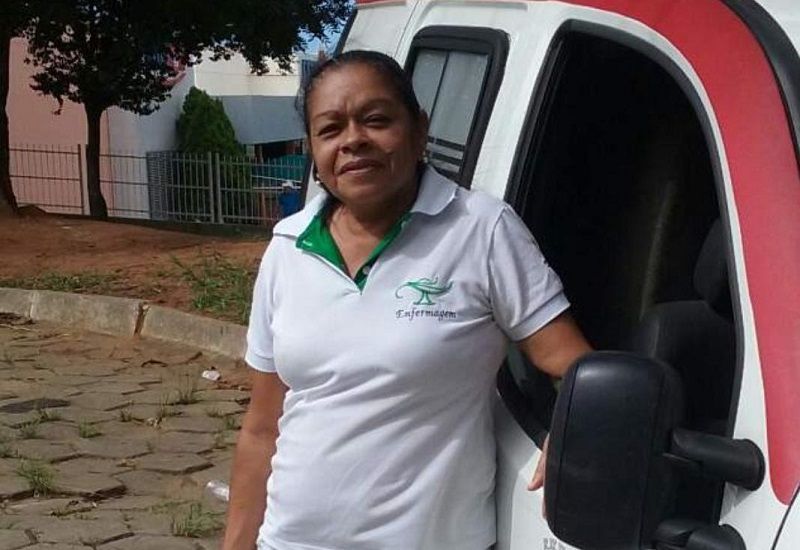 A técnica em enfermagem Francisca Maria Cabral de Freitas, de 61 anos, morreu na manhã desta quinta-feira (08), após ser diagnosticada com Covid-19 (Foto: Acervo Pessoal)