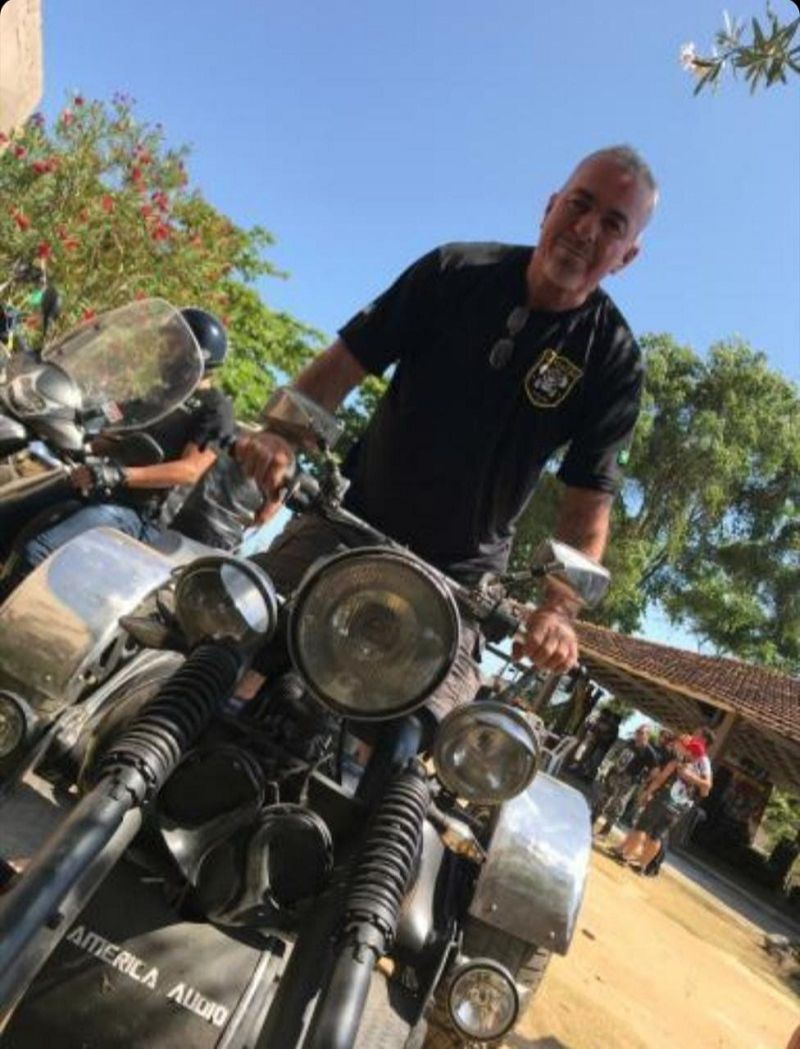 Francisco de Assis Xavier, o Chicão, era um dos fundadores do Leviatãs Motoclube (Foto: Reprodução/Facebook)