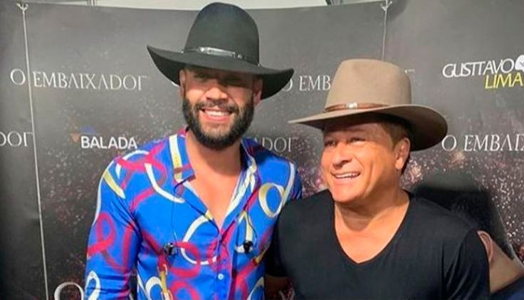 Gusttavo Lima e Leonardo se apresentam neste sábado (Foto: Reprodução / Instragram)