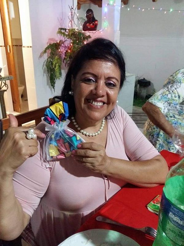 Hildebranda Pereira Da Mota, que está internada (Foto: Reprodução/Acervo Familiar)