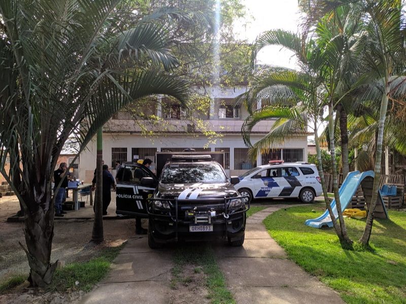 Idosos foram mortos em casa de recuperação em Morada da Barra, Vila Velha. (Foto: Júlia Afonso)