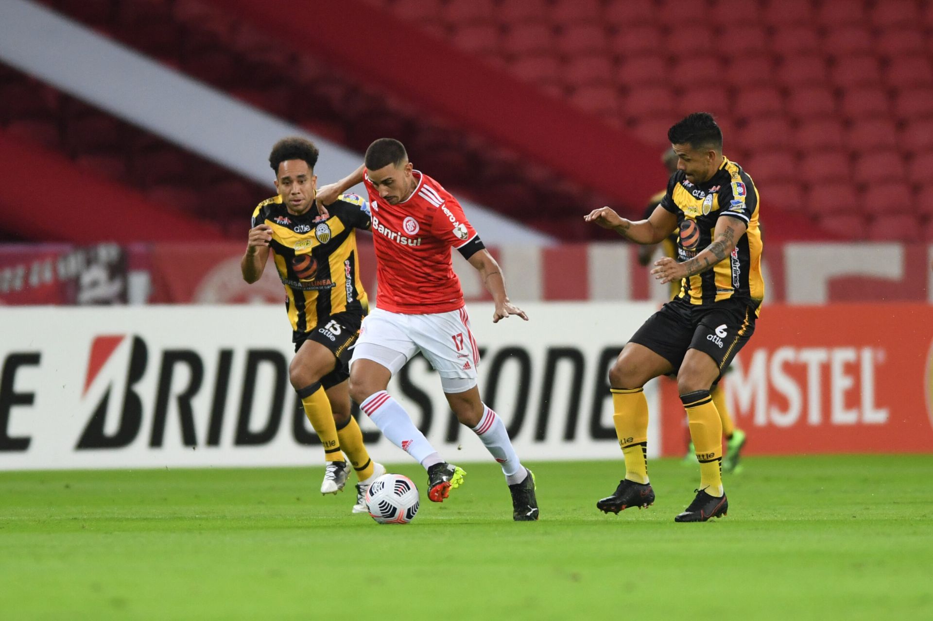O Inter goleou o Táchira na Libertadores (Foto: Ricardo Duarte/ Internacional/ Divulgação)