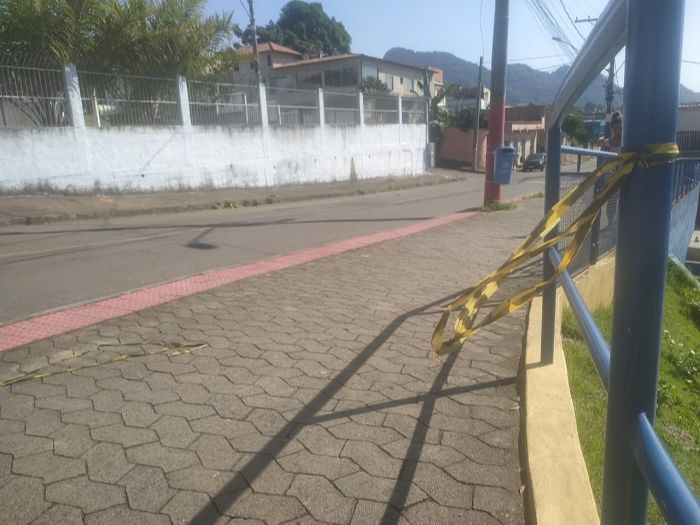 Local onde Kauan foi morto (Foto: Kananda Natielly)