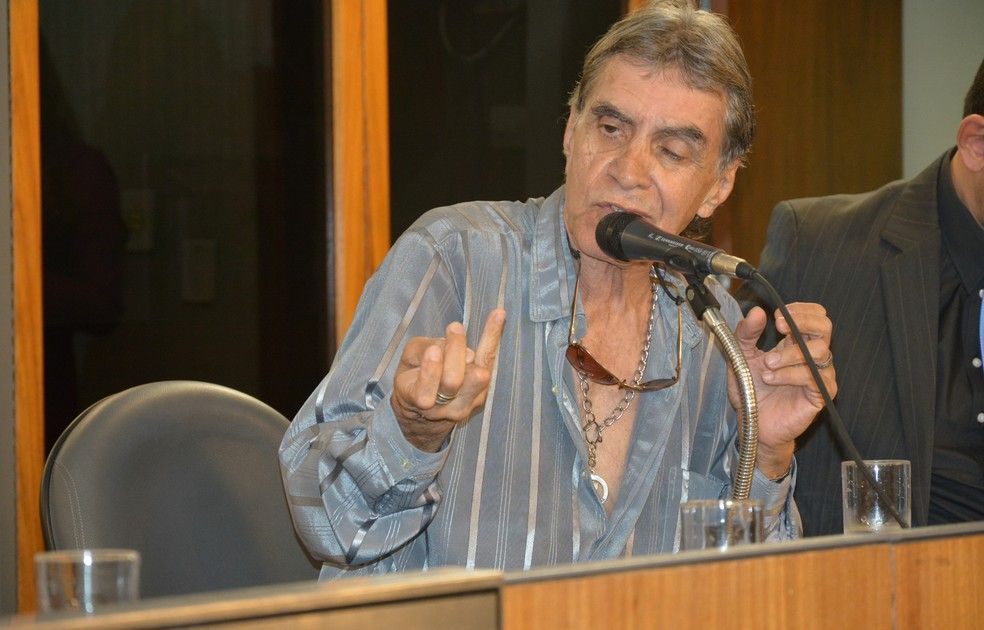 O artista plástico Eugênio Fiúza de Queiroz (Foto: J. C. Junot/ Gabinete do deputado estadual Antônio Carlos Arantes)