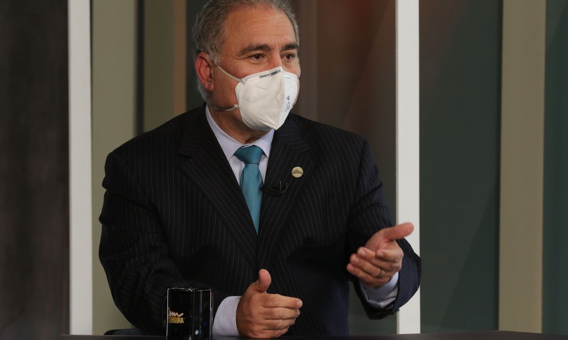 O ministro da Saúde, Marcelo Queiroga (Foto: Marcello Casal Jr/ Agência Brasil)