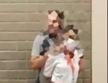 Passageiro fez funcionária refém no aeroporto de Guarulhos, em São Paulo (Foto: Reprodução/ Twitter)