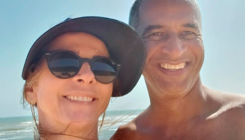 Pastor Robson e a mulher Eliani Rezende (Foto: Acervo Pessoal)