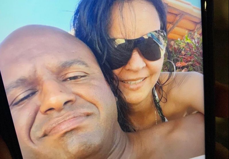Kátia Matos da Silva Pereira e Márcio Borges Ferreira (Foto: Acervo da família)