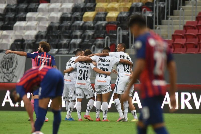 Santos e San Lorenzo empataram na Libertadores (Foto: Ivan Storti/ Santos FC/ Divulgação)