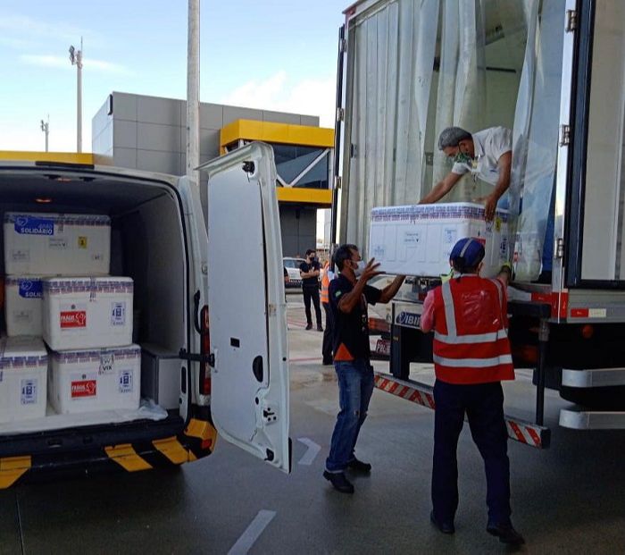 Mais de 84 mil doses foram recebidas pelo Estado (Foto: Divulgação Sesa)