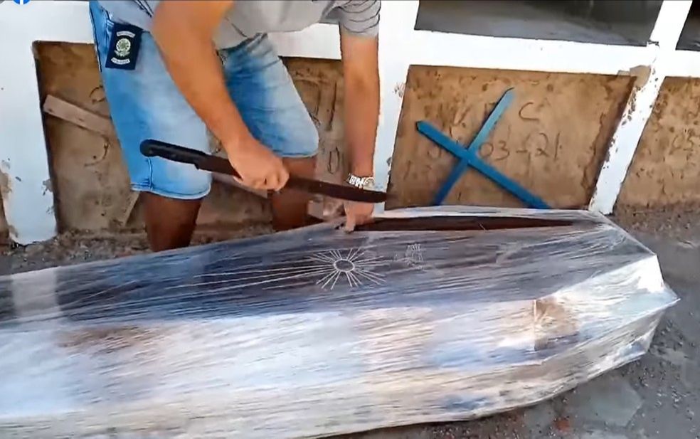 Caso aconteceu em Santa Bárbara do Leste, em Minas Gerais (Foto: Reprodução de vídeo)