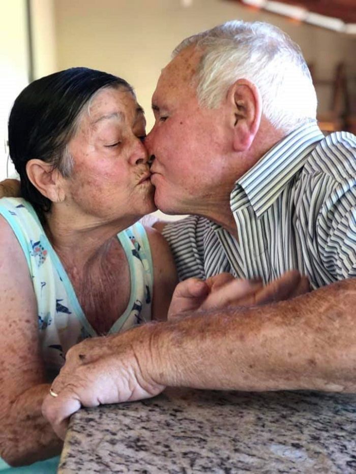 Maria José e Acquelino estão casados há quase 60 anos (Foto: Reprodução Facebook)